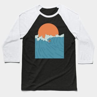 Ride the wave Baseball T-Shirt